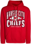 Main image for Zubaz Kansas City Chiefs Mens Red Arch Long Sleeve Hoodie