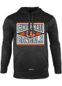 Cincinnati Bengals Zubaz Zebra Diamond Block Logo Hooded Sweatshirt - Black