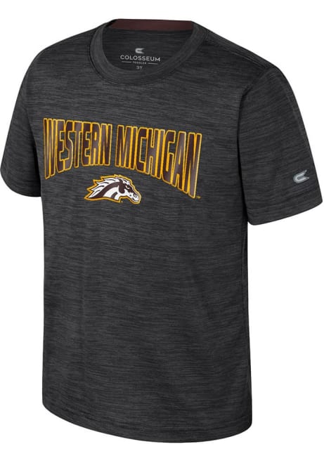 Toddler Western Michigan Broncos Grey Colosseum Rylos Short Sleeve T-Shirt