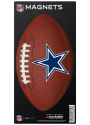 Dallas Cowboys 6x12 Football Magnet Car Magnet - Brown