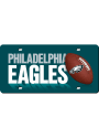 Philadelphia Eagles Silver Inlaid Car Accessory License Plate