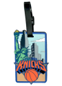 New York Knicks Statue of Liberty Luggage Tag - Orange