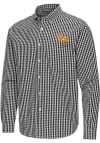 Main image for Mens Pitt Panthers Black Antigua Ellis Long Sleeve Dress Shirt