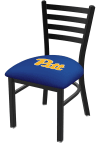Main image for Black Pitt Panthers Stationary Black Wrinkle Finish Pub Stool