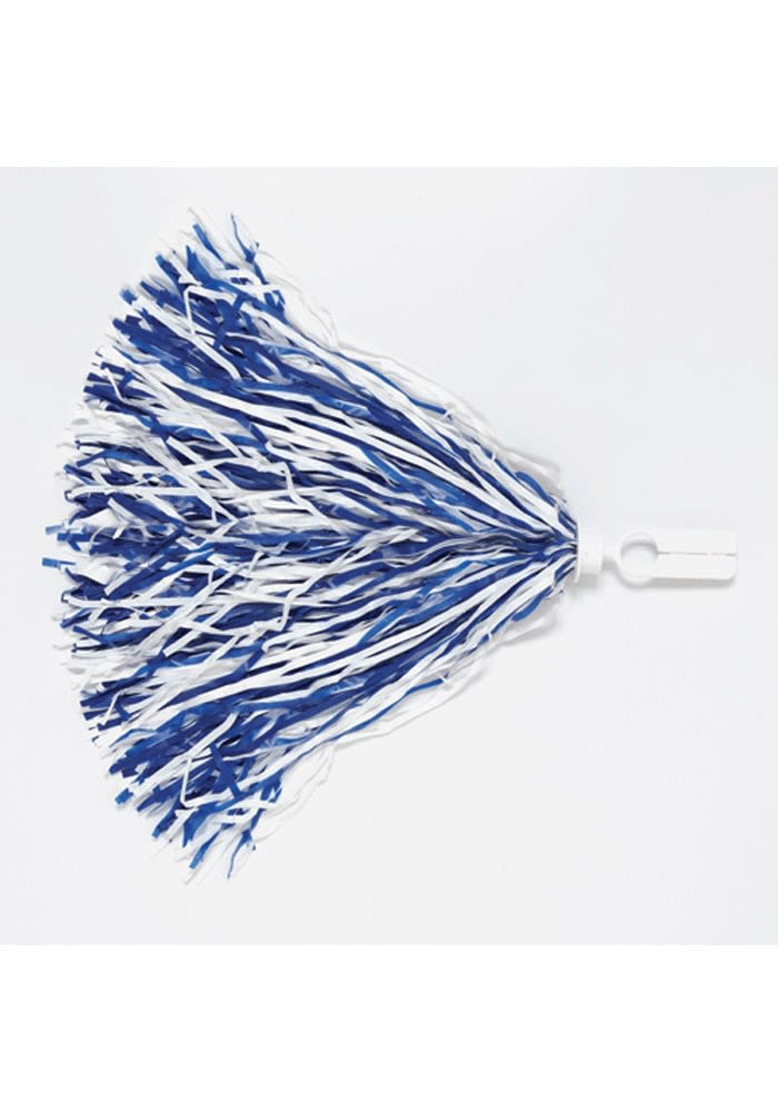 Royal White BLUE Royal Blue and White Pom Poms - 5710010
