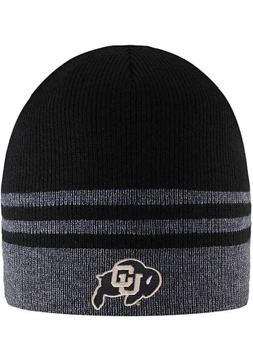 LogoFit Colorado Buffaloes Black Crew Mens Knit Hat