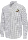 Main image for Mens Oregon Ducks Ash Antigua Ellis Long Sleeve Dress Shirt
