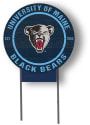 Maine Black Bears 20x20 Color Logo Circle Yard Sign