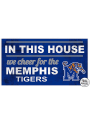 KH Sports Fan Memphis Tigers 20x11 Indoor Outdoor In This House Sign