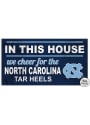 KH Sports Fan North Carolina Tar Heels 20x11 Indoor Outdoor In This House Sign