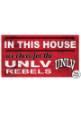 KH Sports Fan UNLV Runnin Rebels 20x11 Indoor Outdoor In This House Sign