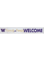 KH Sports Fan Washington Huskies 5x36 Welcome Door Plank Sign
