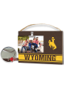 Wyoming Cowboys Clip It Colored Logo Photo Picture Frame