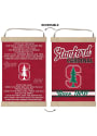 KH Sports Fan Stanford Cardinal Fight Song Reversible Banner Sign