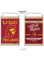 KH Sports Fan USC Trojans Faux Rusted Reversible Banner Sign