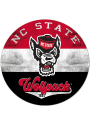 KH Sports Fan NC State Wolfpack 20x20 Retro Multi Color Circle Sign