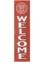 KH Sports Fan Cornell Big Red 11x46 Welcome Leaning Sign