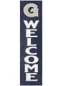 KH Sports Fan Georgetown Hoyas 12x48 Welcome Leaning Sign