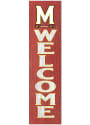 KH Sports Fan Maryland Terrapins 12x48 Welcome Leaning Sign