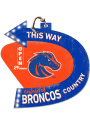 KH Sports Fan Boise State Broncos This Way Arrow Sign