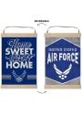KH Sports Fan Air Force Home Sweet Home Reversible Banner Sign