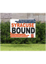 Syracuse Orange 18x24 Retro School Bound Yard Sign