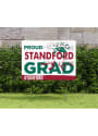 Stanford Cardinal 18x24 Proud Grad Logo Yard Sign