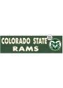 KH Sports Fan Colorado State Rams 35x10 Indoor Outdoor Colored Logo Sign