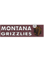 KH Sports Fan Montana Grizzlies 35x10 Indoor Outdoor Colored Logo Sign
