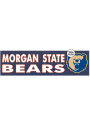 KH Sports Fan Morgan State Bears 35x10 Indoor Outdoor Colored Logo Sign