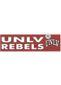 KH Sports Fan UNLV Runnin Rebels 35x10 Indoor Outdoor Colored Logo Sign