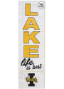 KH Sports Fan Idaho Vandals 35x10 Lake Life is Best Indoor Outdoor Sign