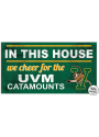 KH Sports Fan Vermont Catamounts 20x11 Indoor Outdoor In This House Sign