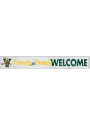 KH Sports Fan Vermont Catamounts 5x36 Welcome Door Plank Sign