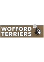 KH Sports Fan Wofford Terriers 35x10 Indoor Outdoor Colored Logo Sign