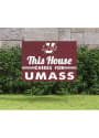 Massachusetts Minutemen 18x24 This House Cheers Yard Sign