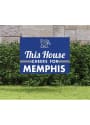 Memphis Tigers 18x24 This House Cheers Yard Sign