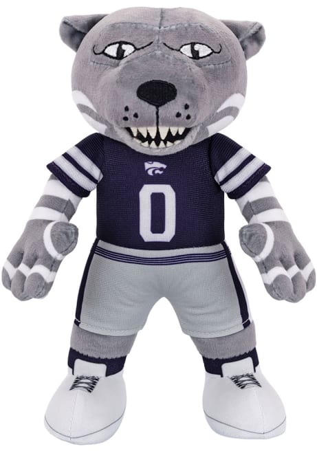 Purple K-State Wildcats 10 Inch Mascot Plush