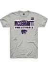 Main image for Sydney McDermott Rally Mens Graphite K-State Wildcats NIL Stacked Box Player Hood