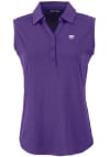 Main image for Womens K-State Wildcats Purple Cutter and Buck Forge Eco Polo Shirt
