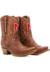 Main image for Shorty Tan Nebraska Cornhuskers Womens Shoes - Brown
