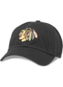 Chicago Blackhawks Blue Line Adjustable Hat - Black