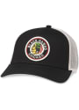 Chicago Blackhawks Retro Valin Trucker Adjustable Hat - Black