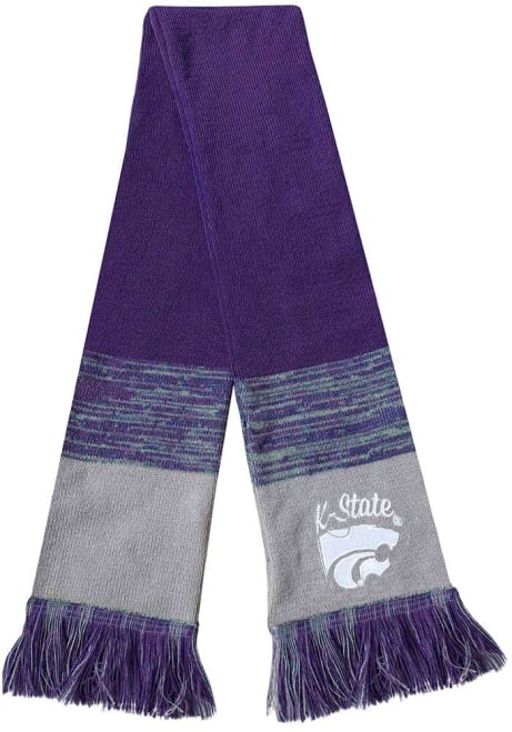 K-State Wildcats Forever Collectibles Gradient Knit Womens Scarf