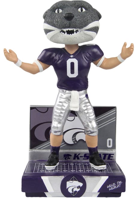 Purple K-State Wildcats Highlight Series Mascot Collectible Bobblehead