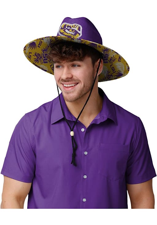 Lsu Tiger Cowboy Hat Forever Collectibles LSU Tigers PURPLE Team