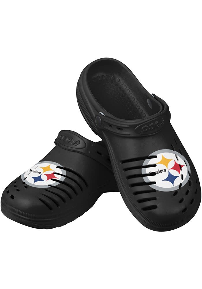 Pittsburgh Steelers Strapped Mens Flip Flops YELLOW