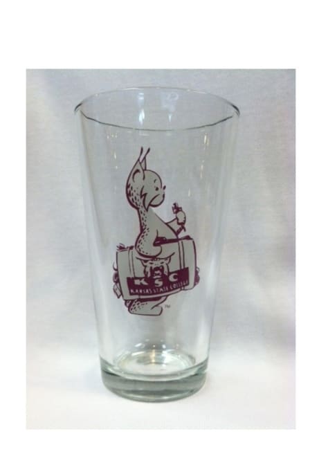 Purple K-State Wildcats 1947 Pint Glass