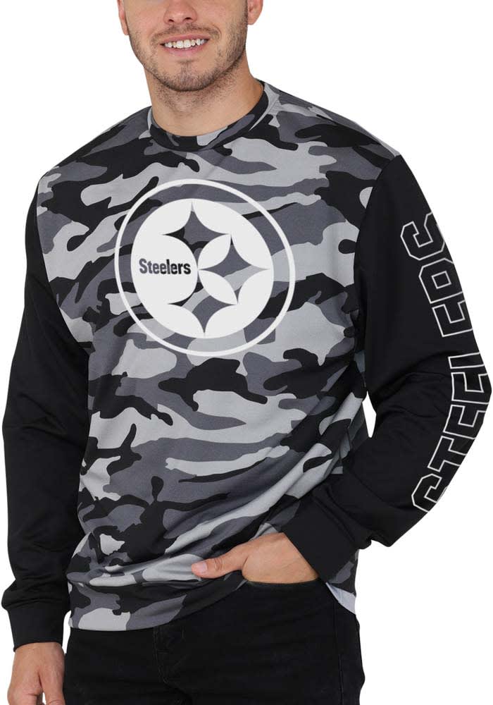 Steelers camo best sale hoodie mens