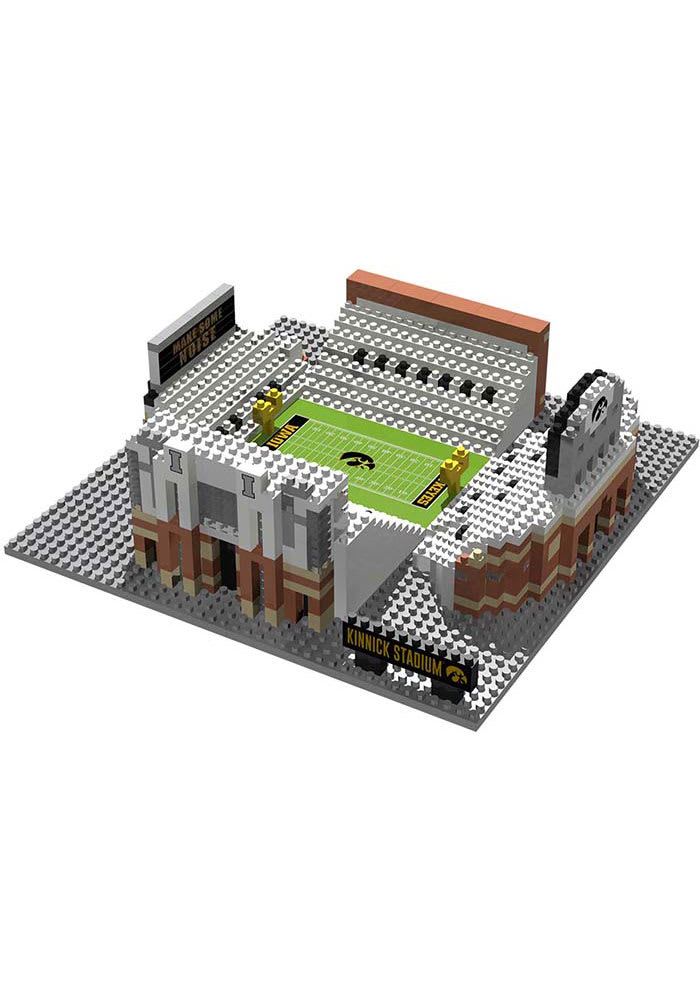 Iowa Hawkeyes BLACK 3D Mini BRXLZ Kinnick Stadium Toy Building